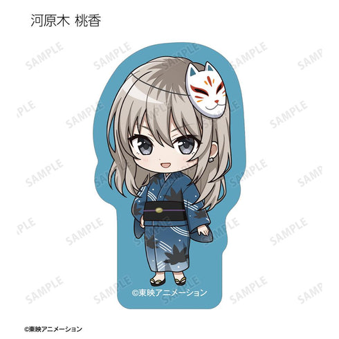 『ガールズバンドクライ』ちびキャラ 浴衣ver. フレークシール